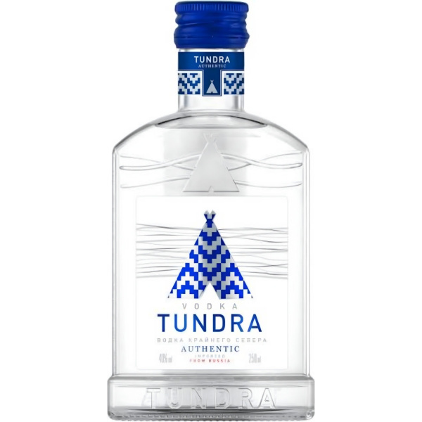 Водка ТУНДРА АУТЕНТИК 0,25л 40%